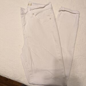Jessica Simpson White Skinny Jeans